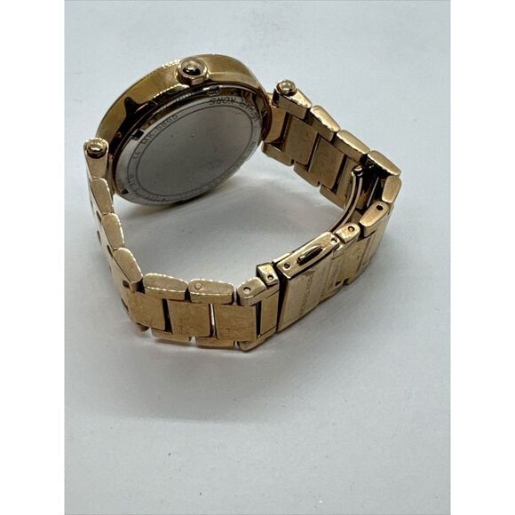 Michael Kors Parker MK5865 Women Rose Gold Analog Dial Quartz Wrist Watch JNA418 main image 8